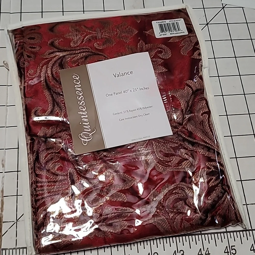 Quintessence Valance 1 Panel 40